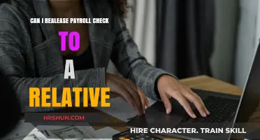 Navigating Payroll Checks: Is It Okay to Issue Them to Relatives?