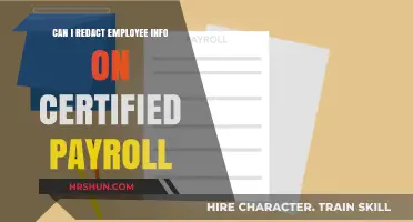 Protecting Employee Privacy: Redacting Info on Certified Payroll