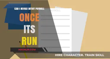 Revising Intuit Payroll After It's Run: A Comprehensive Guide