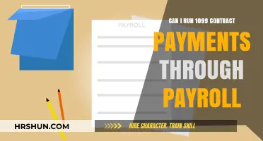 Streamlining 1099 Payments: Can You Run Them Through Payroll?