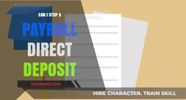 How to Halt a Payroll Direct Deposit: A Step-by-Step Guide