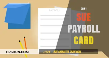 Legal Options for Payroll Card Issues: Can You Sue?