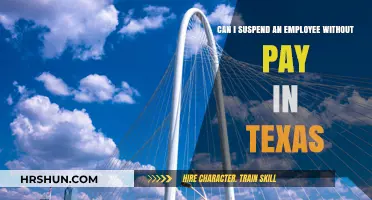 Texas Employment Law: Suspending Employees Without Pay - What You Need to Know