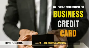 Navigating Business Credit Card Payments: Can You Charge Employees?