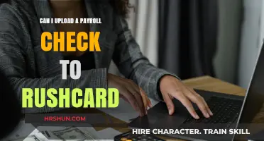 Uploading Payroll Checks to RushCard: A Comprehensive Guide
