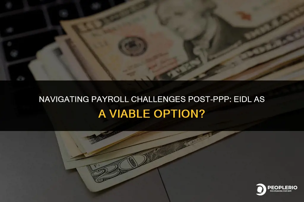 can i use eidl for payroll after ppp runs out