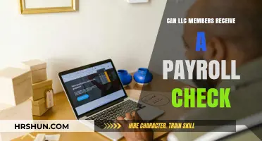 Understanding Payroll Checks for LLC Members: A Comprehensive Guide