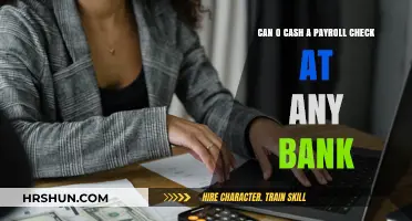 Cashing Payroll Checks: A Comprehensive Guide to Your Options