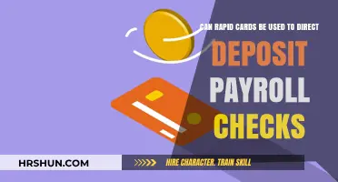 Exploring Rapid Cards: A Guide to Direct Deposit Payroll Checks