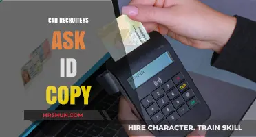 Can Recruiters Request ID Copies? Understanding Your Rights and Their Needs