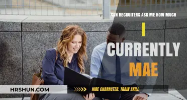 Salary Disclosure: What Recruiters Can and Can't Ask