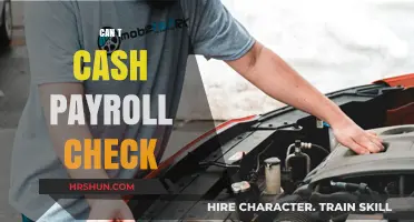 Troubleshooting Payroll: What to Do When You Can't Cash Your Check