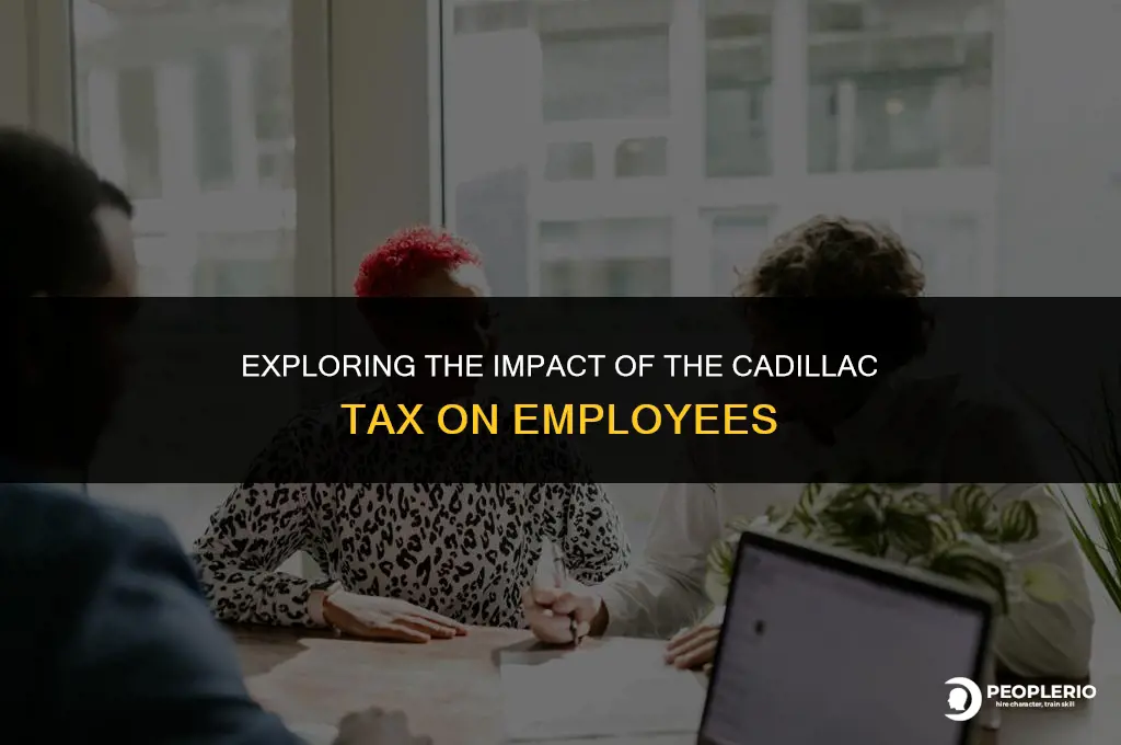 can the cadillac tax be passed on to the employee