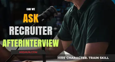 Post-Interview Etiquette: When and How to Follow Up with Recruiters