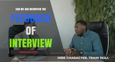 Seeking Clarity: Is It Okay to Ask Recruiters for Interview Feedback?