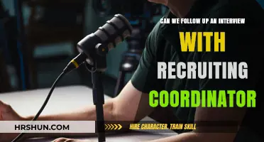 Post-Interview Follow-Up: Tips for Communicating with a Recruiting Coordinator