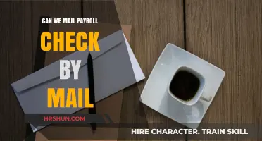 Mailing Payroll Checks: A Comprehensive Guide for Employers
