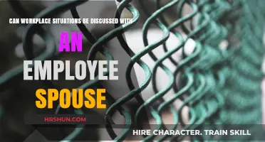 Discussing Workplace Issues with Your Employee Spouse: Boundaries and Best Practices