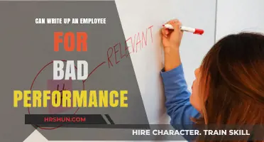 Addressing Poor Performance: How to Write Up an Underperforming Employee