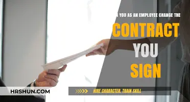 Empowering Employees: Renegotiating Contracts for Better Terms
