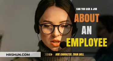Inquiring About Employees: A Guide to Job-Related Questions