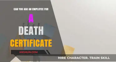 Navigating Sensitive Requests: Death Certificates in the Workplace
