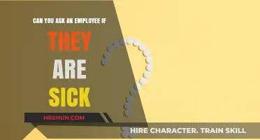 Navigating Health Conversations: Can You Ask an Employee If They're Sick?