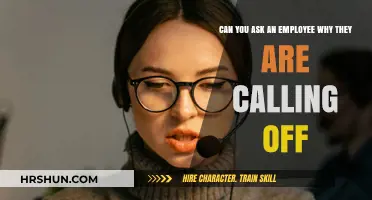 Understanding Absences: A Guide to Asking Employees About Call-Offs