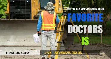 Discovering Employee Preferences: Favorite Doctors Edition