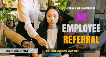 Leveraging Connections: The Art of Requesting Employee Referrals