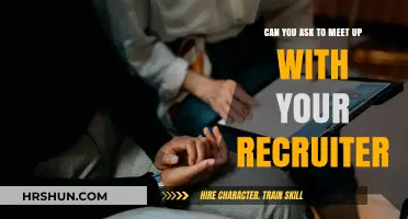 Taking the Initiative: When and How to Request a Meeting with Your Recruiter