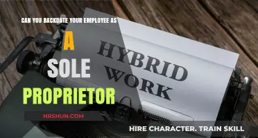 Sole Proprietor's Guide: Backdating Employee Benefits Made Simple