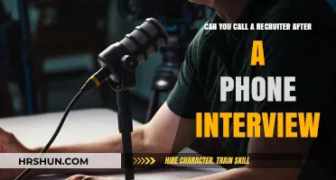 Post-Phone Interview: When and How to Follow Up with Recruiters