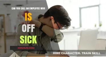 Navigating Employee Sick Leave: When and How to Reach Out
