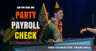 Cashing Third-Party Payroll Checks: A Comprehensive Guide