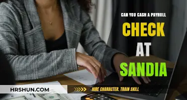 Where to Cash Your Payroll Check Near Sandia: A Comprehensive Guide