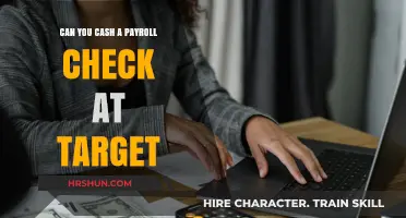 Target's Payroll Check Cashing: A Convenient Option for Employees