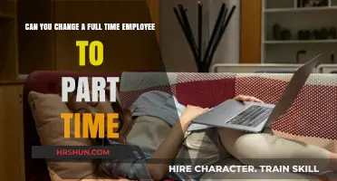 Flexible Work Arrangements: Transitioning Full-Time Employees to Part-Time Roles