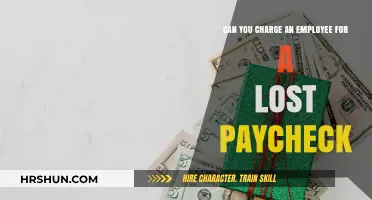 Navigating Payroll Mishaps: Employee Accountability for Lost Paychecks