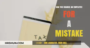 Navigating Accountability: Charging Employees for Mistakes at Work