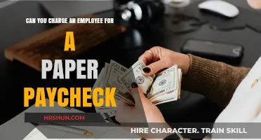Understanding Payroll Deductions: Can You Charge for Paper Paychecks?