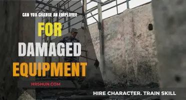 Navigating Equipment Damage: Employee Responsibility and Reimbursement