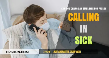Falsely Calling in Sick: Legal Implications for Employees