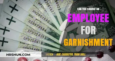 Understanding Garnishment Costs: Can You Charge an Employee?