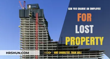 Navigating Employee Accountability: Charging for Lost Property at Work