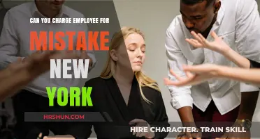 Navigating Mistake Costs: Employee Charges in New York