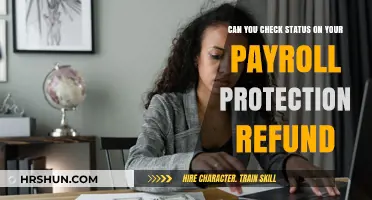 How to Check the Status of Your Payroll Protection Refund
