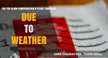Weather Woes: Your Guide to Flight Cancellation Compensation