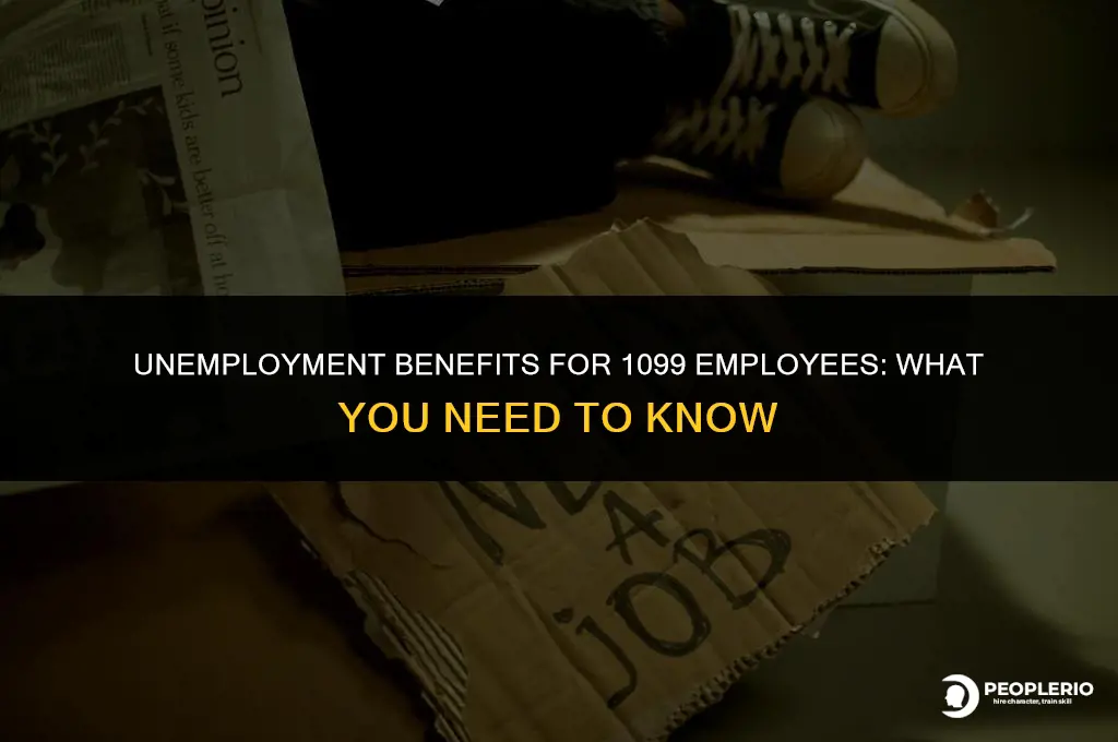 can you claim unemployment if you are a 1099 employee