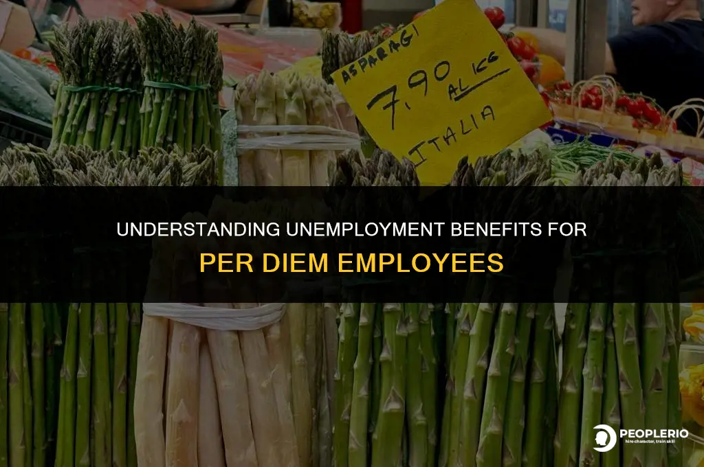 can you collect unemployment as a per diem employee